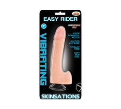 Skinsations Easy Rider Vibrator Waterproof Flesh 7 Inch